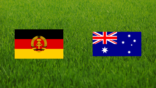 East Germany vs. Australia