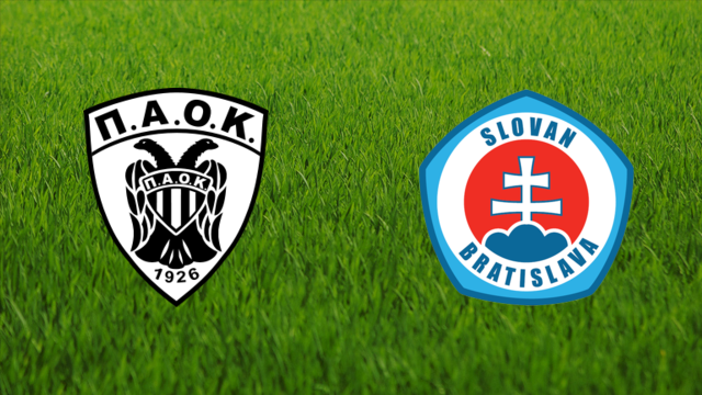 PAOK FC vs. Slovan Bratislava