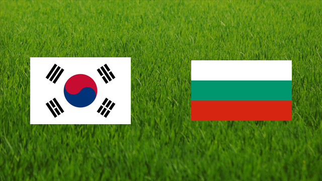 South Korea vs. Bulgaria