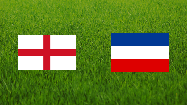 England vs. Serbia & Montenegro
