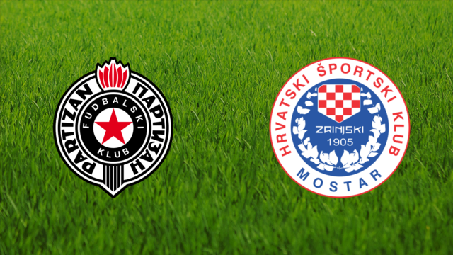 FK Partizan vs. Zrinjski Mostar