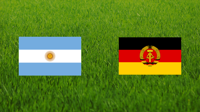 Argentina vs. East Germany