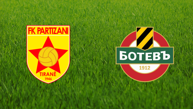 FK Partizani vs. Botev Plovdiv