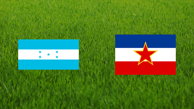 Honduras vs. Yugoslavia