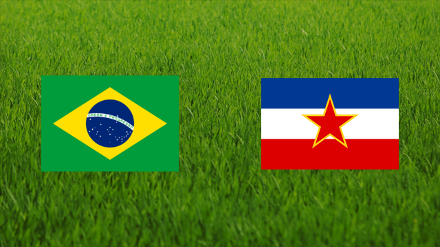 Brazil vs. Yugoslavia