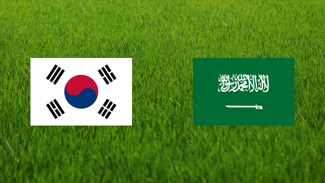 South Korea vs. Saudi Arabia