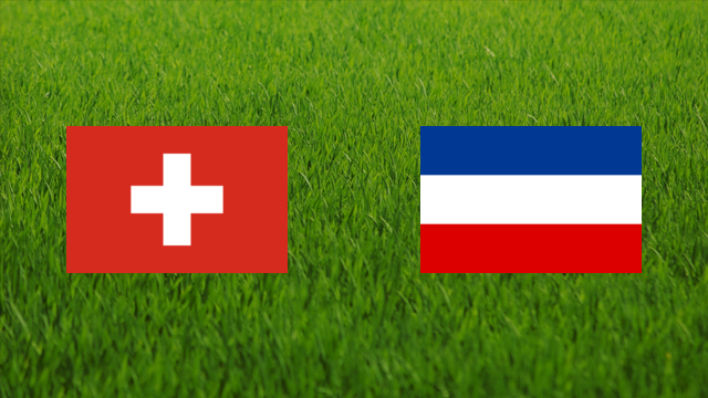 Switzerland vs. Serbia & Montenegro