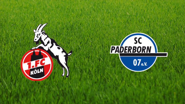 1. FC Köln vs. SC Paderborn