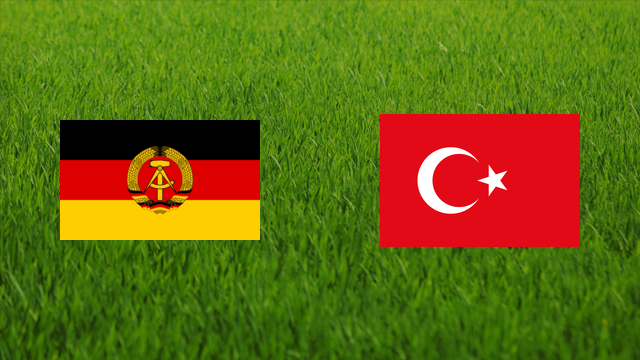 East Germany vs. Turkey