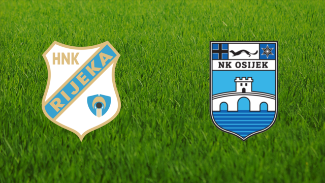 HNK Rijeka vs NK Osijek, played in the Prva HNL in Croatia. Who's