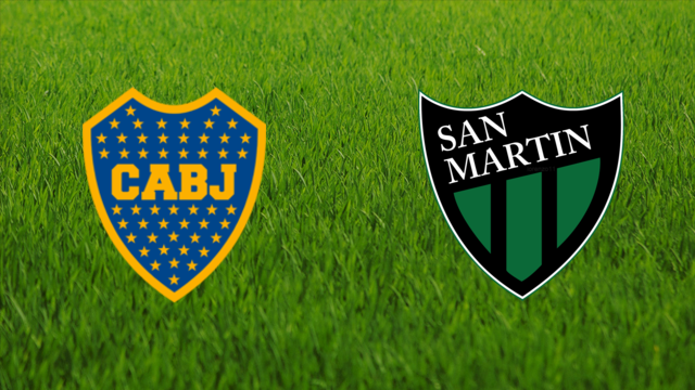 Boca Juniors vs. CA San Martín (SJ)