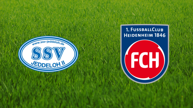 SSV Jeddeloh II vs. 1. FC Heidenheim SSV Jeddeloh II vs. 1. FC Heidenheim