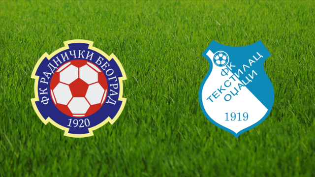 Radnički Beograd vs. Tekstilac Odžaci
