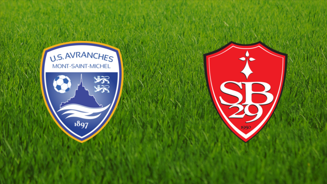 US Avranches vs. Stade Brestois