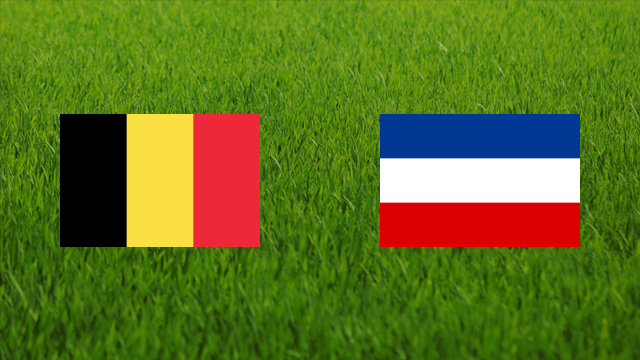 Belgium vs. Serbia & Montenegro
