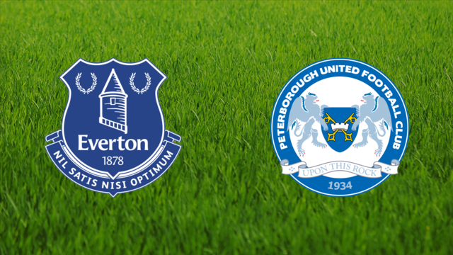 Everton FC vs. Peterborough Utd.