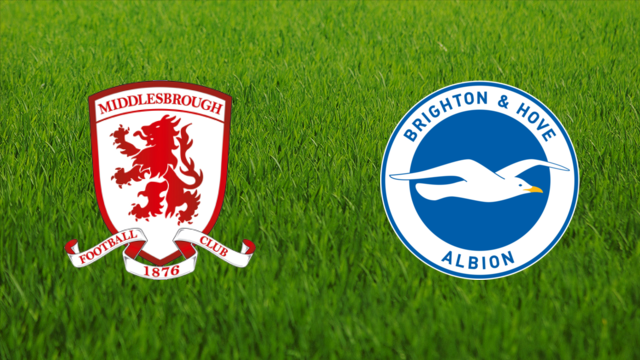 Middlesbrough FC vs. Brighton & Hove Albion