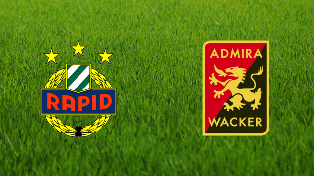Rapid Wien vs. Admira Wacker