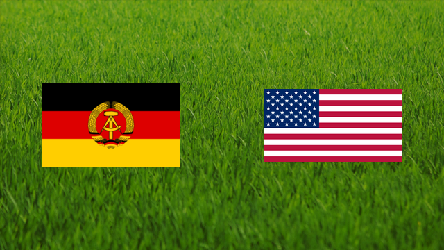 East Germany vs. United States