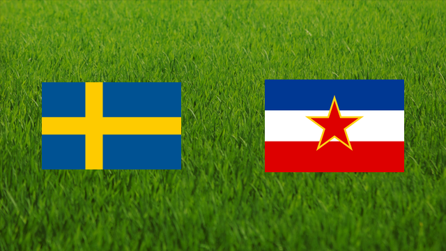Sweden vs. Yugoslavia