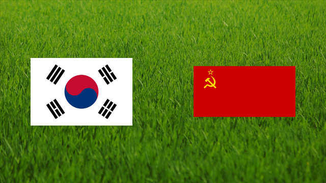 South Korea vs. Soviet Union