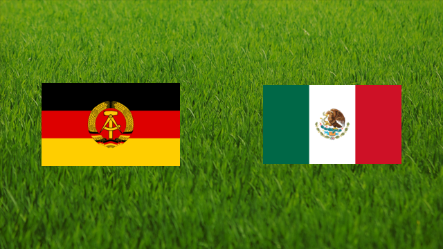 East Germany vs. Mexico