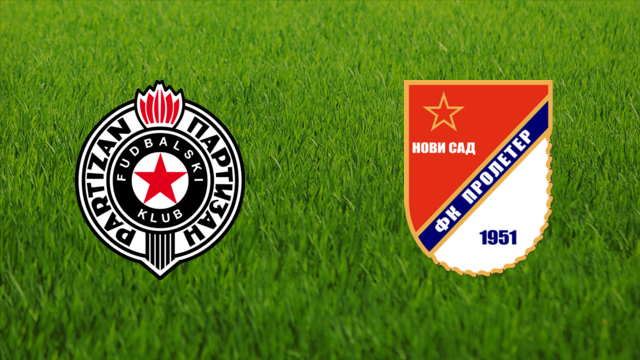 FK Partizan vs. Proleter Novi Sad