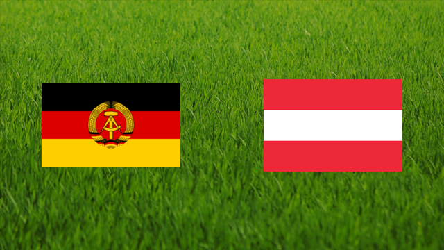 East Germany vs. Austria
