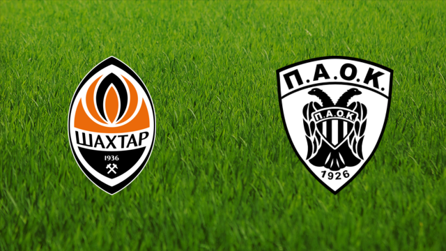 Shakhtar Donetsk vs. PAOK FC