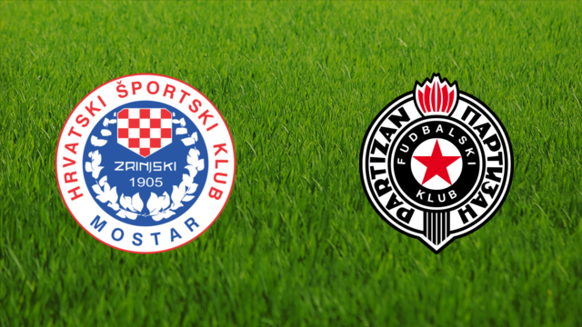 Zrinjski Mostar vs. FK Partizan