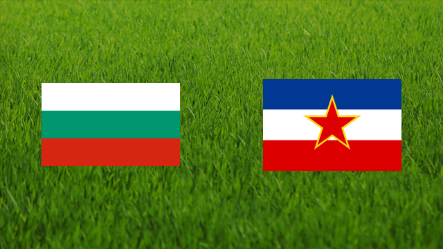 Bulgaria vs. Yugoslavia