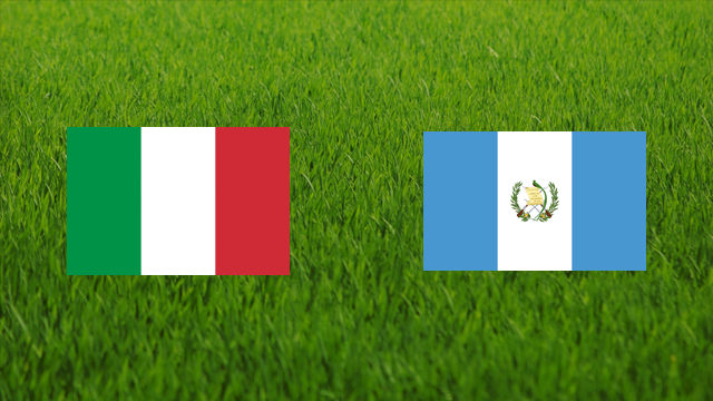 Italy vs. Guatemala