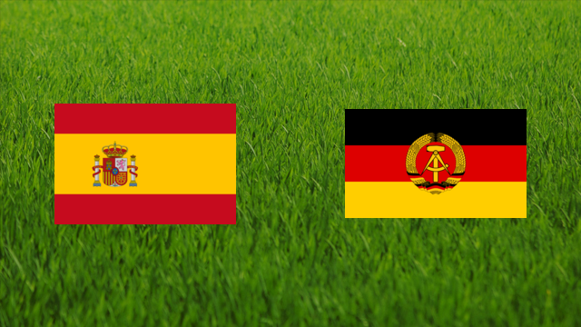 Spain vs. East Germany