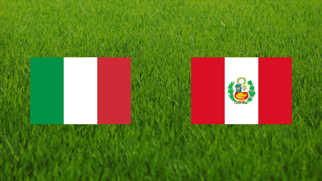 Italy vs. Peru
