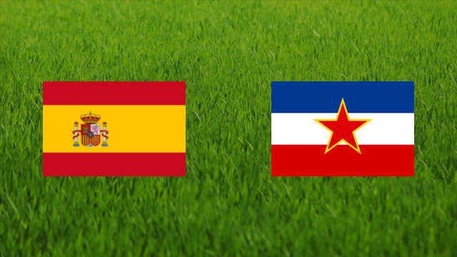 Spain vs. Yugoslavia