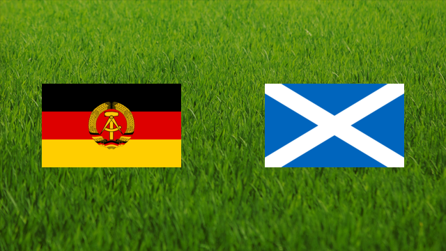East Germany vs. Scotland